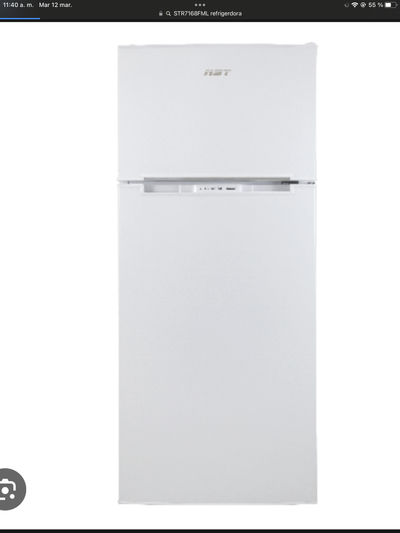 Refrigeradora Nst de 2 Puertas Blanca de 168 L